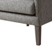 Arianna - Swoop Wing Chair - Gray - Simple Home Plus