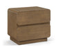 Adagio - Solid Wood And Oak Veneer Nightstand - Simple Home Plus