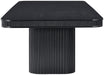 Mohari - Solid Wood And Oak Veneer 112" / 160" Dining Table - Simple Home Plus