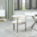 Romeo - Faux Leather Dining Chair With Silver Base (Set of 2) - Simple Home Plus