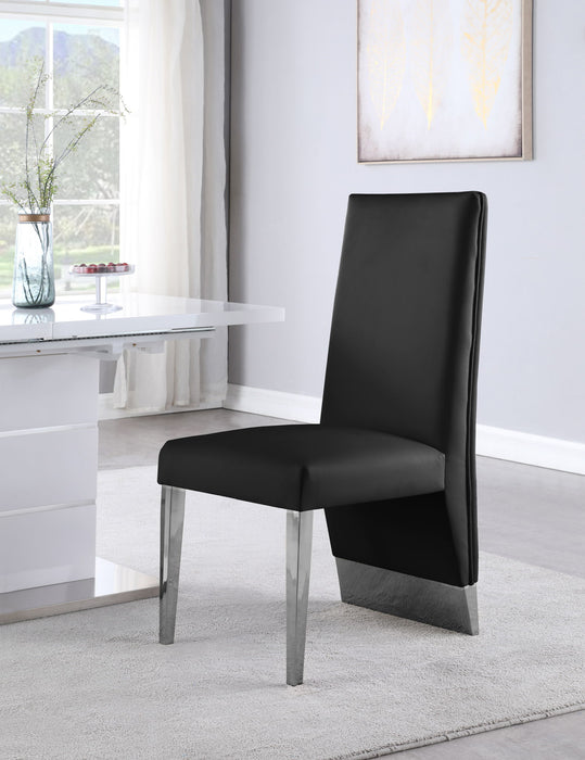 Porsha - Dining Chair (Set of 2) - Chrome Base - Simple Home Plus