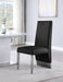 Porsha - Dining Chair (Set of 2) - Chrome Base - Simple Home Plus