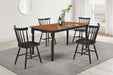 Hollyoak - Rectangular Dining Set - Simple Home Plus