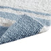 Spa - 20" x 30" Reversible Bath Rug - Blue - Simple Home Plus