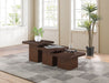 Spencer - Oak Veneer 3 Piece Coffee Tabl - Simple Home Plus