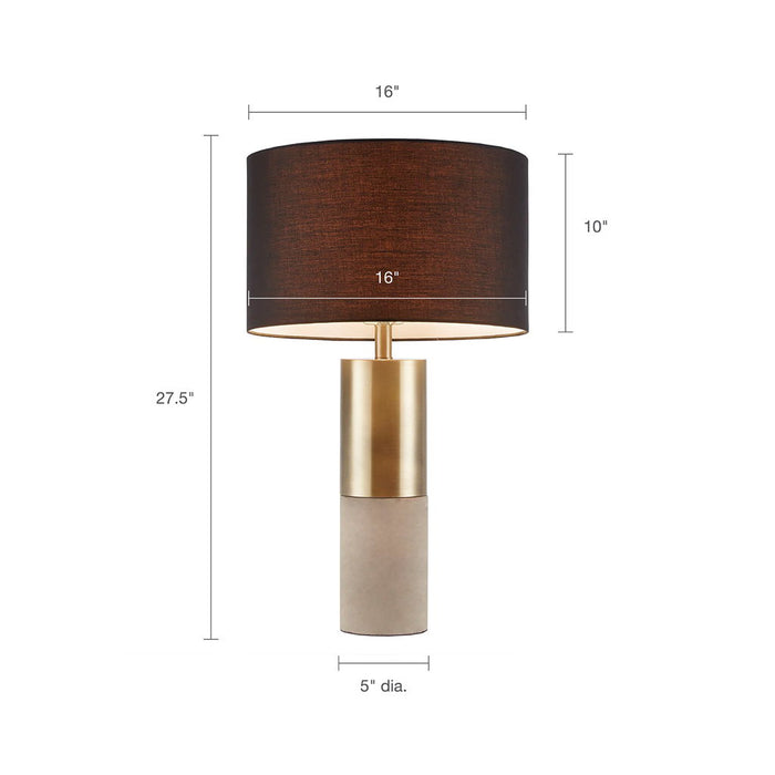 Fulton - Table Lamp - Gold / Black - Simple Home Plus