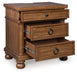 Rowlenstown - Three Drawer Night Stand - Simple Home Plus