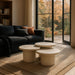Emara - 3 Piece Concrete And Fiberglass Indoor / Outdoor Coffee Table - Simple Home Plus