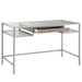 Adela - Writing Desk - Antique Silver - Simple Home Plus