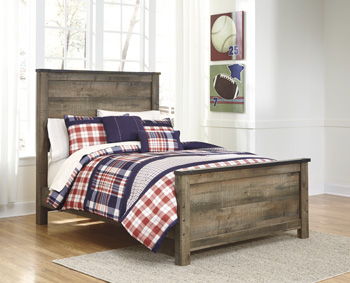 Trinell - Full Panel Rails - Brown - Simple Home Plus