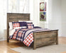 Trinell - Full Panel Rails - Brown - Simple Home Plus