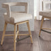Glenwood - Swivel Counter Stool - Cream - Simple Home Plus