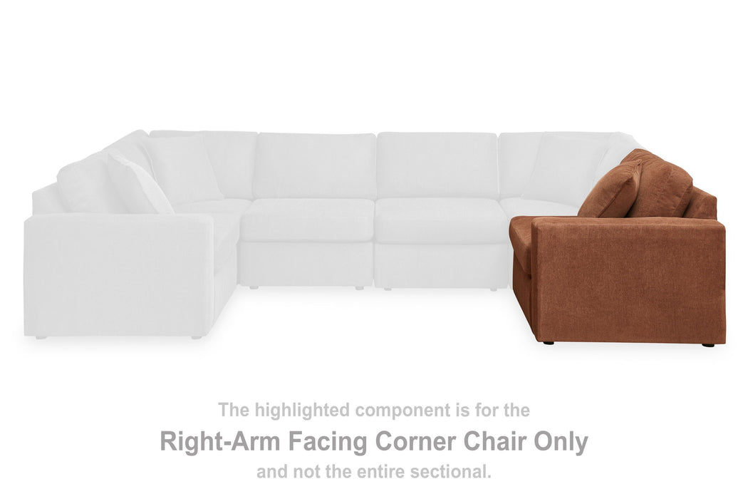 Modmax - Raf Corner Chair - Spice - Simple Home Plus