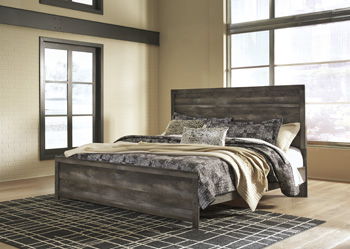 Wynnlow - King Panel Rails - Gray - Simple Home Plus