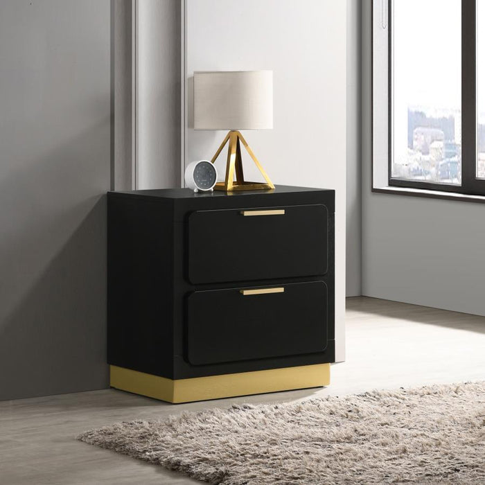 Caraway - 2-Drawer Nightstand - Simple Home Plus