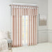 Emilia - 95" Twist Tab Lined Window Curtain - Blush - Simple Home Plus
