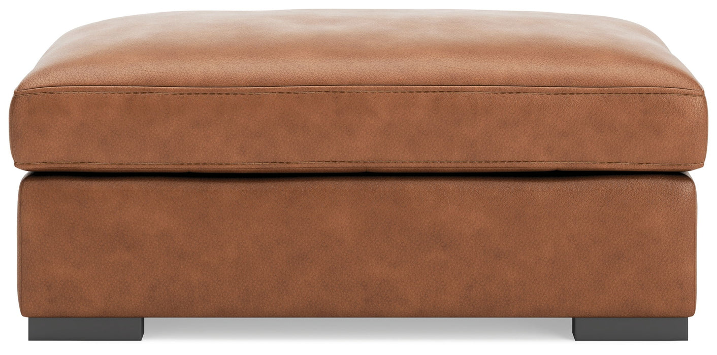 Calden - Ottoman - Caramel - Simple Home Plus