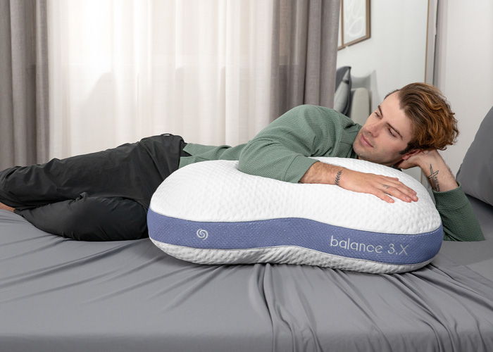 Balance 3.X - Cuddle Curve Pillow - White - Simple Home Plus