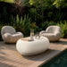 Pebble - Concrete And Fiberglass Coffee Table - Simple Home Plus