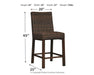 Paradise Trail - Medium Brown - Barstool (Set of 2) - Simple Home Plus