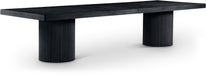 Belinda - Wood Dining Table - Black - Simple Home Plus