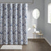 Odette - Shower Curtain - Navy - Simple Home Plus