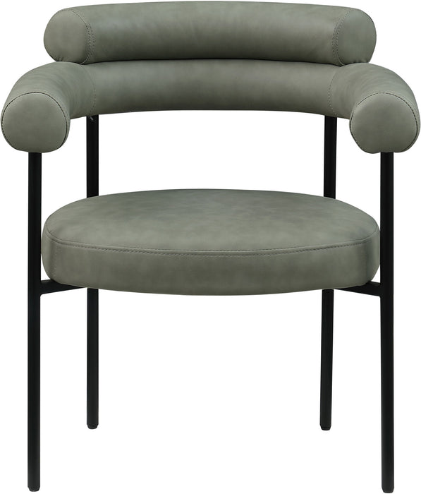 Blake - Faux Leather Dining Chair (Set of 2) - Simple Home Plus