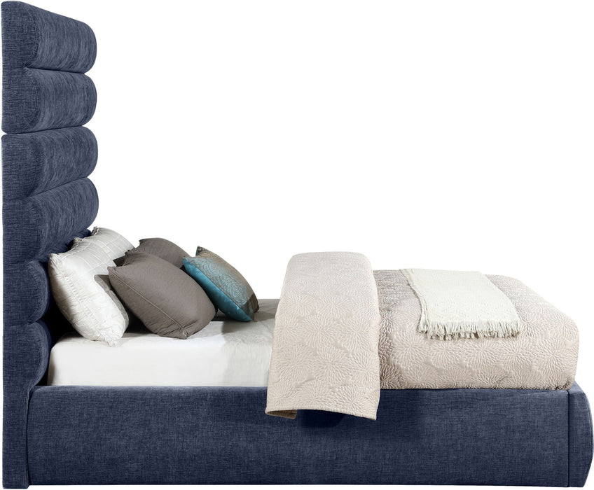 Adam - Chenille Fabric Bed With 70.5" Headboard - Simple Home Plus