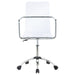Amaturo - Acrylic Adjustable Home Office Desk Chair - Clear - Simple Home Plus