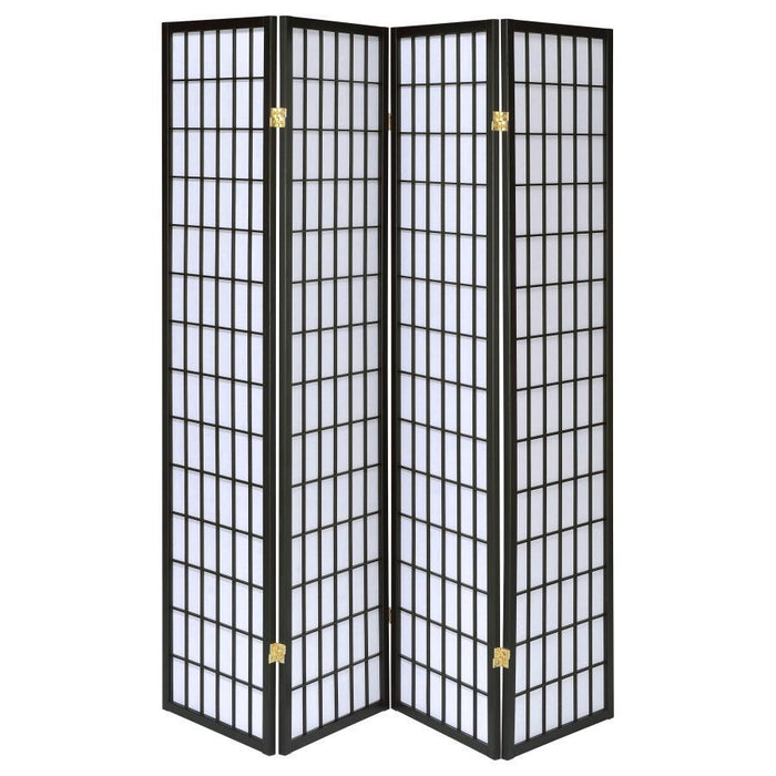 Roberto - 4-Panel Room Divider Folding Shoji Screen - Simple Home Plus