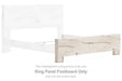 Lawroy - King Panel Footboard - Light Natural - Simple Home Plus
