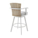 Hazel - Outdoor Patio Swivel Bar Stool - Simple Home Plus