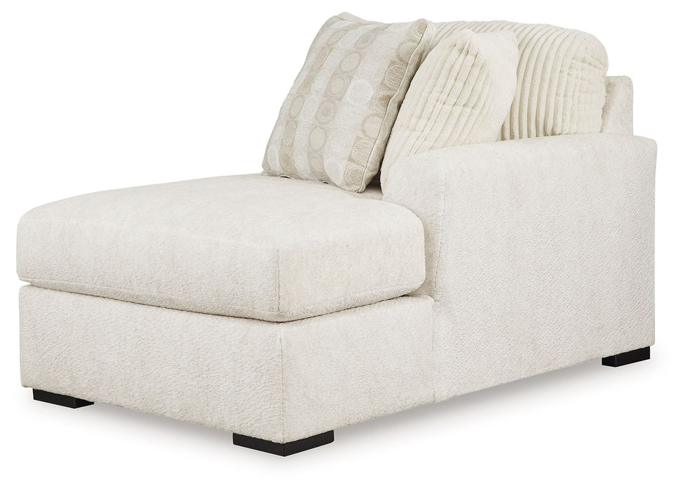 Chessington - Raf Corner Chaise - Ivory - Simple Home Plus