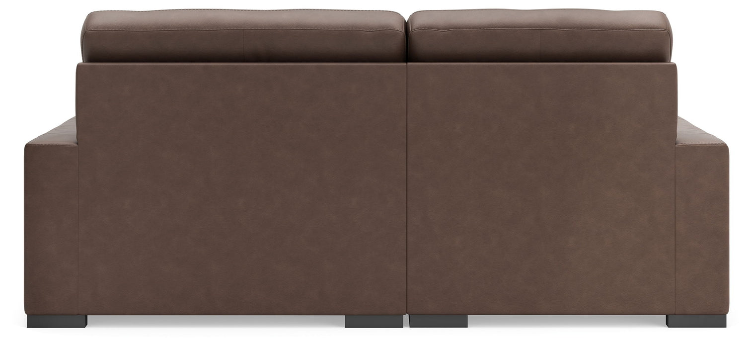 Calden - 2-Piece Sectional With LAF Corner Chaise - Chocolate - Simple Home Plus