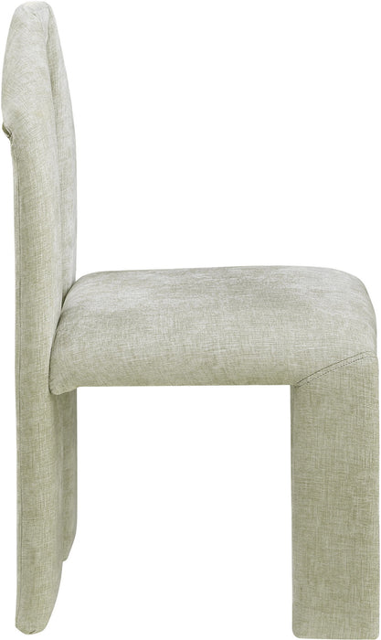Bennett - Chenille Dining Chair (Set of 2) - Simple Home Plus