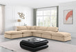 Comfy - 6 Piece Velvet Modular Sectional - Simple Home Plus
