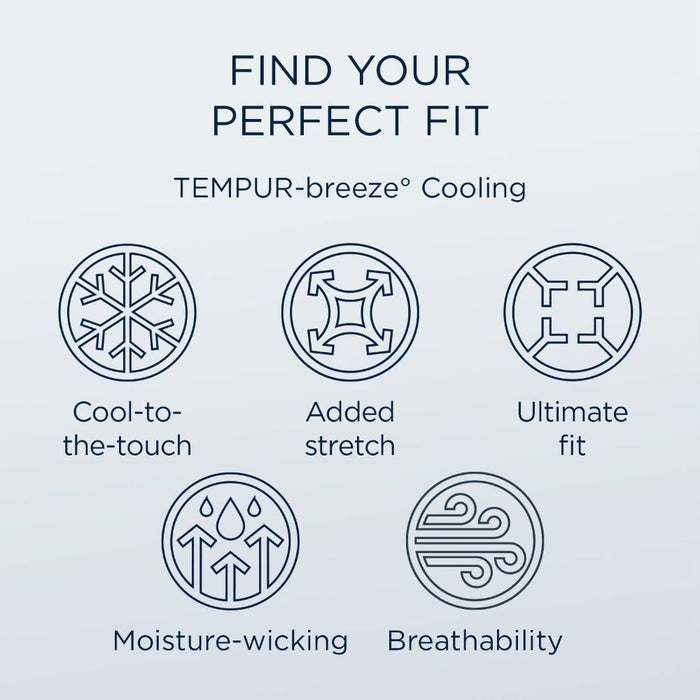 Linens - Tempur-Pedic Breeze Pillowcase Set - Simple Home Plus