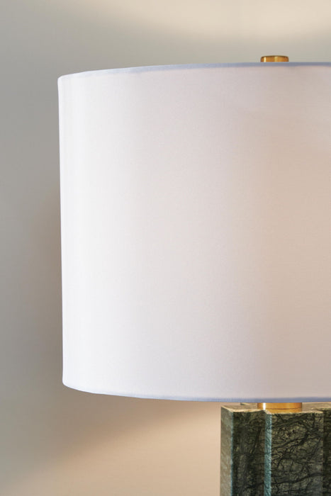 Keegan - Marble Table Lamp - Green - Simple Home Plus