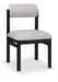 Roundhill - Fabric Dining Chair (Set of 2) - Black Frame - Simple Home Plus