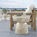 Avellino - Concrete End Table - Simple Home Plus