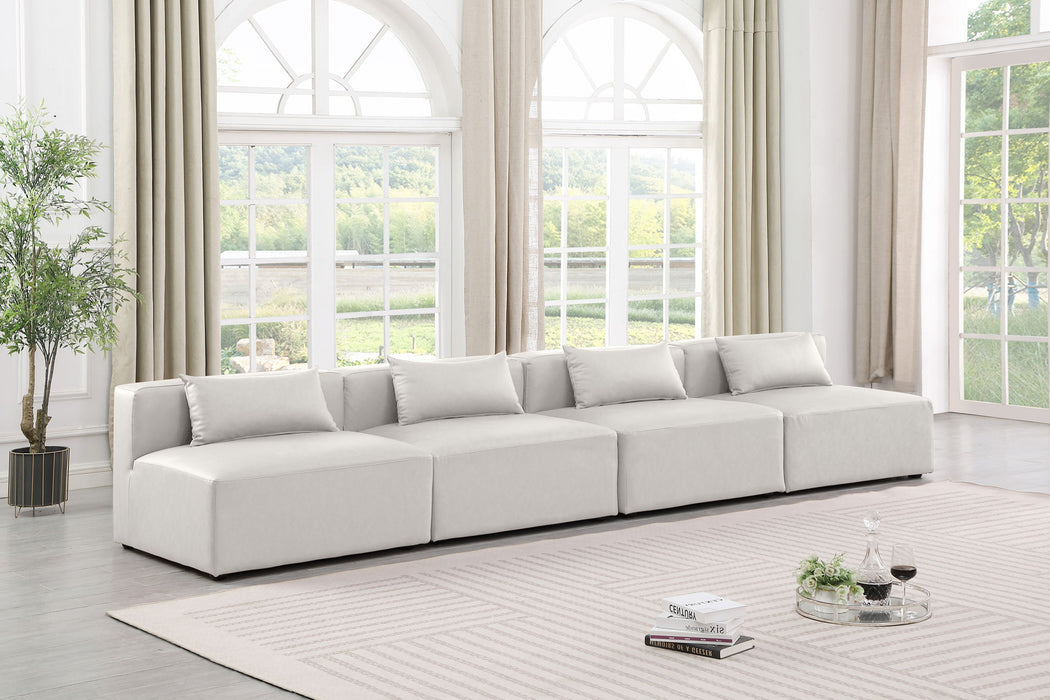 Cube - Modular 4 Seat Armless Sofa - Simple Home Plus