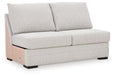 Koralynn - Armless Loveseat - Stone - Simple Home Plus