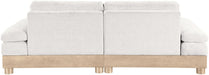 Turin - Chenille Fabric Upholstered Modular Sectional - White - Simple Home Plus