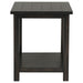 Payne - Wood End Table with Shelf - Simple Home Plus