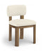 Paloma - Vegan Leather Upholstered Dining Chair (Set of 2) - Brown Frame - Simple Home Plus