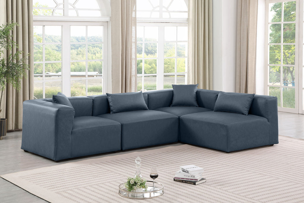 Cube - 4 Piece Modular Corner Sectional - Simple Home Plus