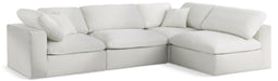 Serene - 4 Piece Modular Sectional - Simple Home Plus