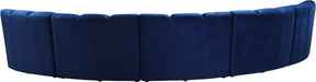 Infinity - 5 Piece Velvet Modular Sectional - Simple Home Plus