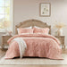 Elise - King Comforter Set - Pink - Simple Home Plus