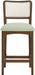 Atrium - Counter Stool With Brushed Brown Base (Set of 2) - Simple Home Plus